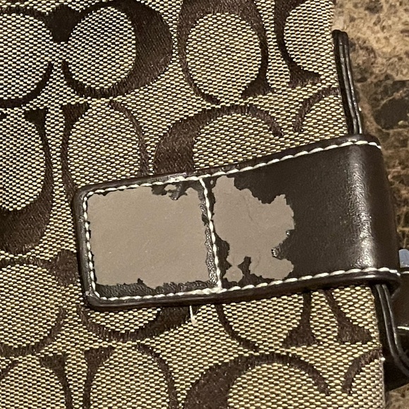 Coach Brown and Tan Women's Bag - Picture 8 of 9